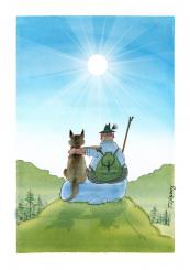 Wizany-Wandkalender DIN A2 