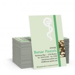 Geschäftskarte "Äskulap" 