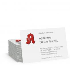 Geschäftskarte "Apotheke Deutschland" 