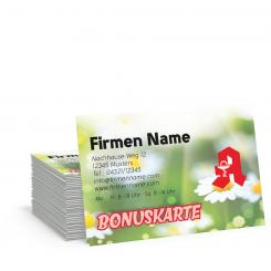 Bonuskarte "mit Bar-/QR-Code" 