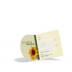 Geschenkgutschein "Sonnenblume" 
