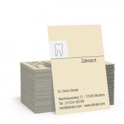 Geschäftskarte "Zahn" 
