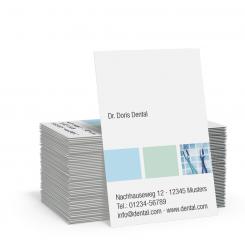 Geschäftskarte "Zahnbürsten" 