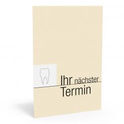 Terminkarte "Zahnarzt" 