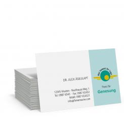 Geschäftskarte "Zaharzt Logo" 