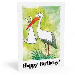 Geburtstags-Postkarte 