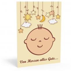 Geburtstags-Postkarte "Smily" 