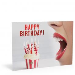 Geburtstags-Postkarte 