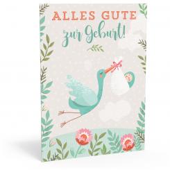 Geburtstags-Postkarte 