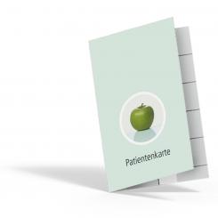 Patientenkarte "Apfel" 