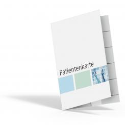 Patientenkarte "Zahnbürste" 