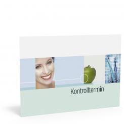 Kontrolltermin-Karte Apfel 