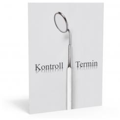 Kontrolltermin-Karte "Spiegel" 