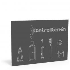 Kontrolltermin-Karte "Zeichnung" 