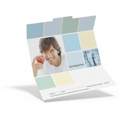 Geschenkgutschein "Zahnbürsten" 