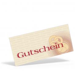 Bäcker Werbegutschein 