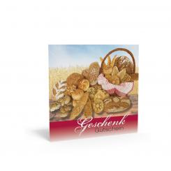 Geschenkgutschein "Knusprig" inkl. Kuvert 