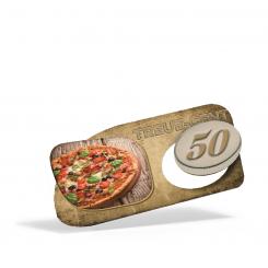 Treuebon "Pizza" zum Ausbrechen - 50 Cent 