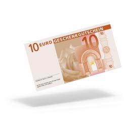 Euro-Geschenkgutschein "Blumen" mit 10,- Euro 