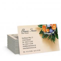 Geschäftskarte "Blumenstrauß" 