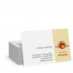 Geschäftskarte "Blumen" 