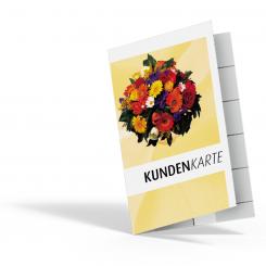Kundenkarte "Blumenstrauß classic" 