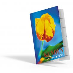 Kundenkarte "Tulpe" 