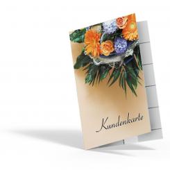 Kundenkarte "Blumenstrauß" 