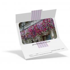 Geschenkgutschein "Balkonblumen" 