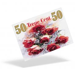 Treue-Geld "rote Rosen" 50 Cent 