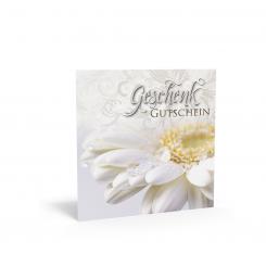 Geschenkgutschein "Gerbera" inkl. Kuvert 