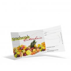 Geschenkgutschein "Früchte" 
