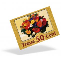 Treue-Geld "Blumen" 50 Cent 