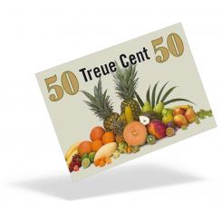 Treue-Geld "Obst" 50 Cent 