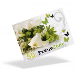 Treue-Geld "Fleurs vertes" 