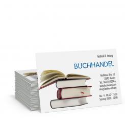 Geschäftskarte "Buch" 