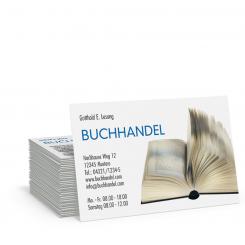 Geschäftskarte "Buch" 