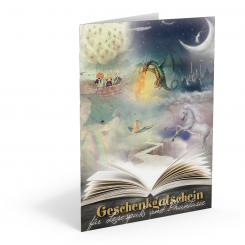 Geschenkgutschein "Kids&Teenie Phantasie" inkl. Kuvert 