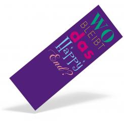 Lesezeichen "Happy End" 