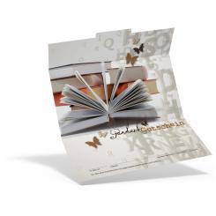 Geschenkgutschein "Lesestoff" 