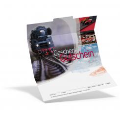 Geschenkgutschein "Lokomotive" 