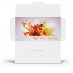 Euro-Gutscheinhülle "Flower" 