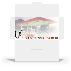 Euro-Gutscheinhülle "Tank" 