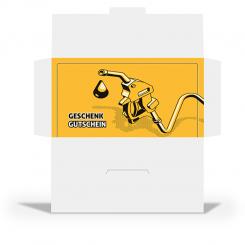 Euro-Gutscheinhülle Tank 