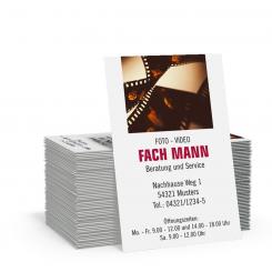 Geschäftskarte "Foto" 