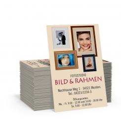 Geschäftskarte "Bild&Rahme" 