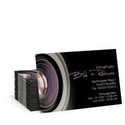 Geschäftskarte "Objektive" 