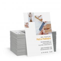 Geschäftskarte "Pediküre" 