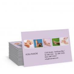 Geschäftskarte "Fußvolk" 