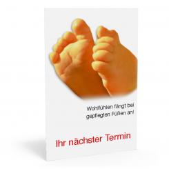 Terminkarte "Fußpflege" 